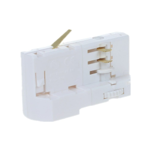 Track 3 Circuit 4 Wire Track Adaptor Small White - TRK3WHADAP4