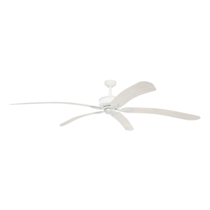 Tropicana 72" AC Ceiling Fan Matt White / White Wash - TRO72MWWW