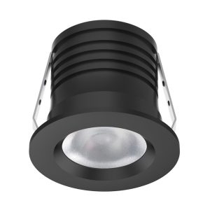 Pico 3W Dimmable Mini LED Downlight Black / Tri Colour - 21575