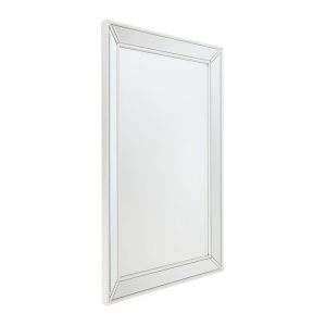 Zeta Medium Wall Mirror White - 40391