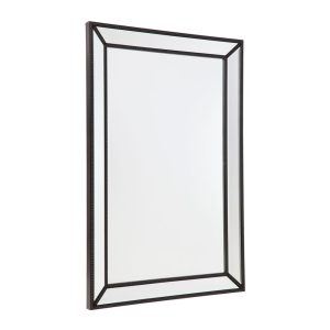 Zeta Medium Wall Mirror Black - 40392