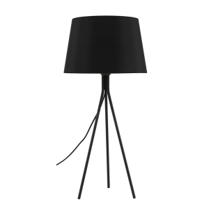 Anna Table Lamp Black / Dark Grey - ANNA TL-BKDGY