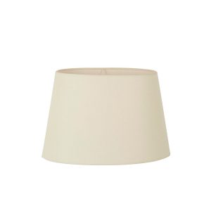 Linen Oval Shade XS 10" With B22 Fixture Textured Ivory - ELSZOVAL10IV