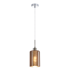 Interior Oblong 1 Light Rose Gold Glass Pendant - ESPEJO2