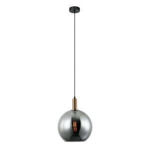 Interior 300mm Glass Pendant Bronze / Black Smoke - PATERA2