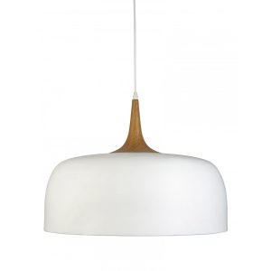 Ravenna 1 Light Pendant Small White - RAVENNA-40 WHT