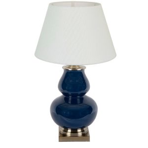 Matisse 1 Light Table Lamp Blue With Shade - ELJC9277BLU