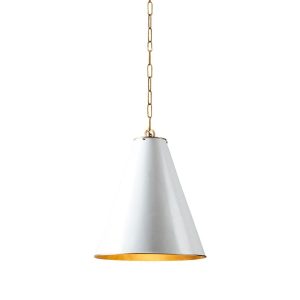 Monte Carlo Small Pendant White / Brass - ELPIM51946SAB