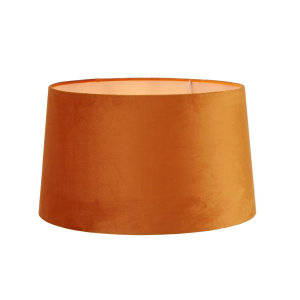 Velvet Drum Shade XL 18" Burnt Orange - ELSZ1816105OREU