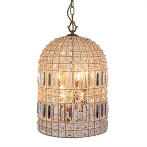 Avira 3 Light Crystal Chandelier - ELZR6093