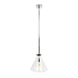 Gadsden 1 Light Rod Pendant Chrome