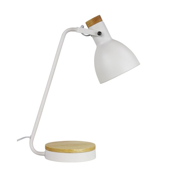 Benny Desk Lamp White - OL93971WH