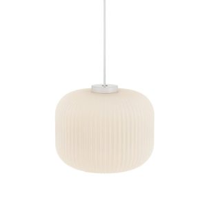 Milford 1 Light Pendant Opal White - 46583001