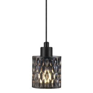 Dillon 1 Light Pendant Smoke - 46483047