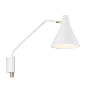 Brassy 1 Light Wall Light White - 46301001