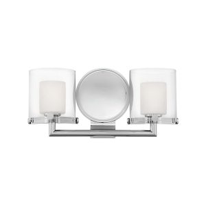 Rixon 2 Wall Light Chrome - U/HK/5492CM