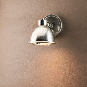 Panama Outdoor Wall Lamp Antique Silver - ELPIM31246AS