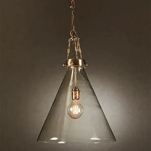 Gadsden 1 Light Pendant Large Brass - ELPIM59001AB