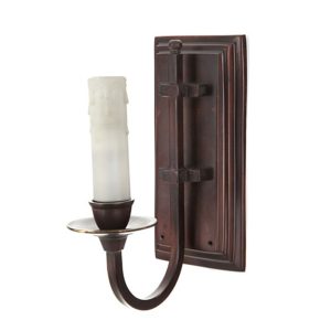 East Borne 1 Light Wall Lamp Bronze - ELPIM901FLBR