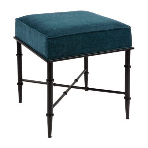 Hacienda Stool Teal Chenille - 32140