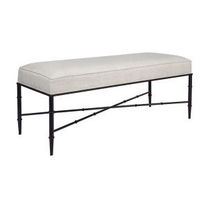 Hacienda Bench Ottoman Natural Linen - 32234