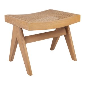 Cuban Rattan Stool Natural - 32331