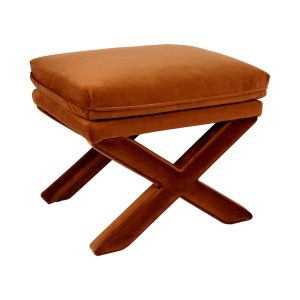 Candace Stool Caramel Velvet - 32578