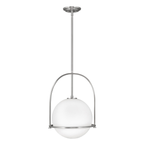 Somerset 1 Light 16" Pendant Brushed Nickel - U/HK/3405BN