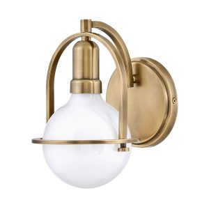 Somerset 1 Light Wall Light Heritage Brass - U/HK/53770HB