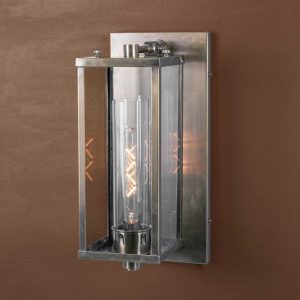 Pavillion Outdoor Wall Light Antique Silver - ELPIM31330AS