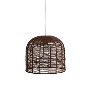 Poppa Woven Pendant Shade Brown - OL64464