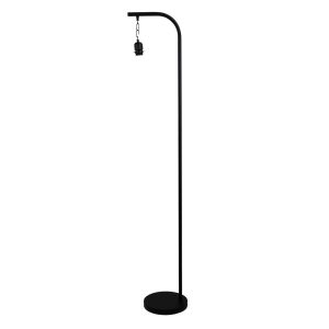 Jess 1 Light Floor Lamp Base Black - OL93773BK