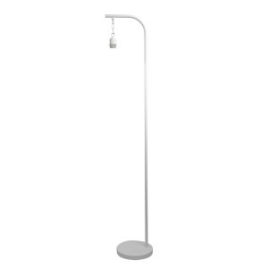 Jess 1 Light Floor Lamp Base White - OL93773WH