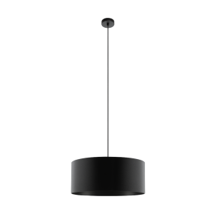 Maserlo 1 1 Light 530mm Pendant Black - 204881