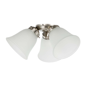 Waikiki 3 Light Ceiling Fan Light Kit Satin Nickel - 20518408