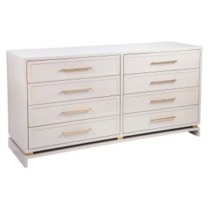 Pearl 8 Drawer Chest Grey - 31514