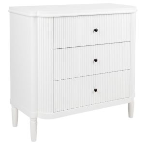 Arielle 3 Drawer Chest White - 32624