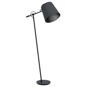 Granadillos Industrial Adjustable Floor Lamp Black - 39867N