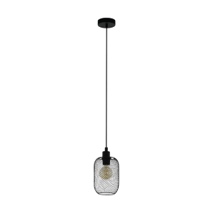 Wrington 1 Small Pendant Black - 43332N