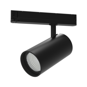 Zone 30W 36° 3 Circuit Dimmable Track Light Black / Tri-Colour - ZONE1BK