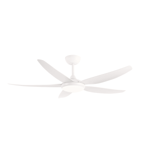 Amari 56" 24W Dimmable LED DC Ceiling Fan Matt White / Tri-Colour - 21725/05