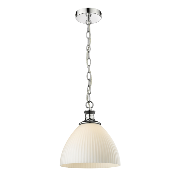 Carter Small 1 Light Pendant Chrome - 1000133