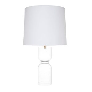 Eli Crystal Table Lamp White - 12293