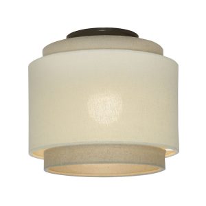 Bern 1 Light Batten Fix Beige - BERN1BFBGE