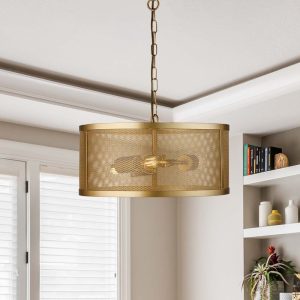 Sybil Round 3 Light Pendant Gold - CP12483-GO