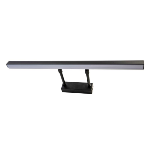 Nino 12W LED Adjustable Vanity Wall Light Black / Cool White - NINO-12 Black