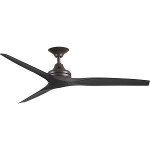 Spitfire 2 60" AC Ceiling Fan Bronze Motor / Black Polymer Blades - SPI60OBBL