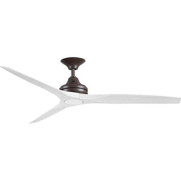 Spitfire 2 60" AC Ceiling Fan Bronze Motor / White Polymer Blades - SPI60OBWW