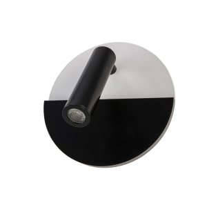 Ucci 6W + 1W LED Adjustable Wall Light Black / Cool White - UCCI-A1