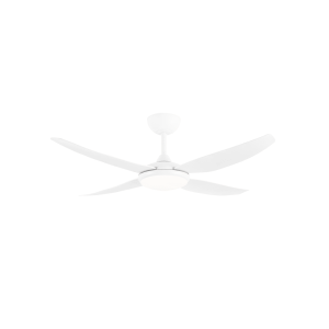 Amari 52" 24W LED Smart DC Ceiling Fan Matt White / Tri-Colour - 21865/05